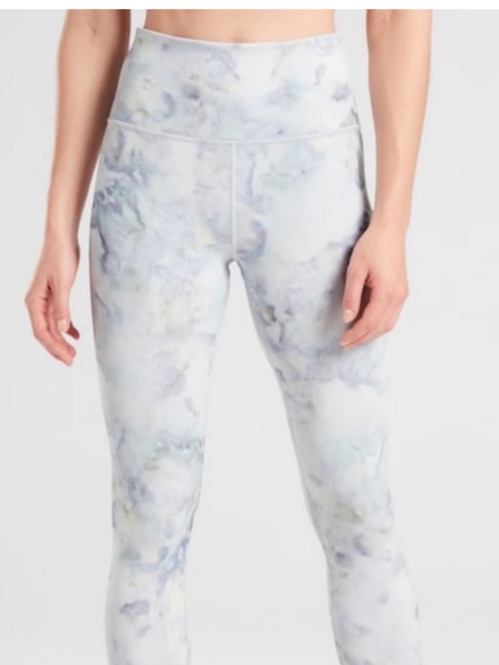 Athleta Elation 7/8 Tight Marbled, Size Medium